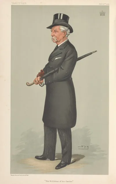 Politicians The Nobleman In The Garden Lord Redesdale 16 June 1904