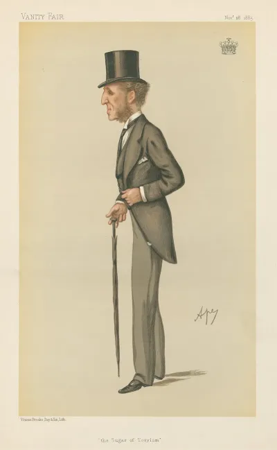 Politicians The Sugar Of Toryism The Earl Of Harrowby November 28 1885
