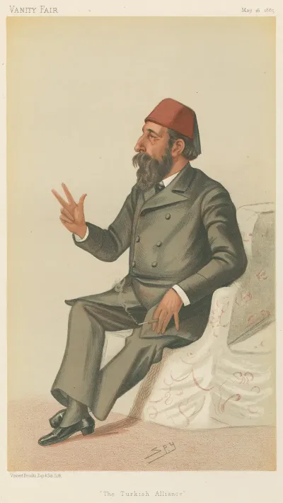 Politicians The Turkish Alliance Hassan Fehmy Pasha 16 May 1885