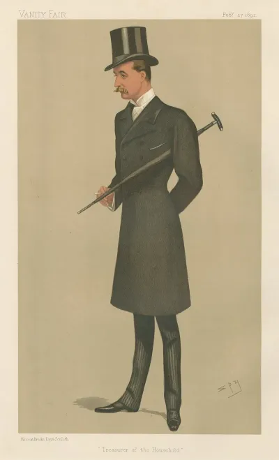 Politicians Treasurer Of The Household Lord Walter Charles Gordon Lennox February 27 1892