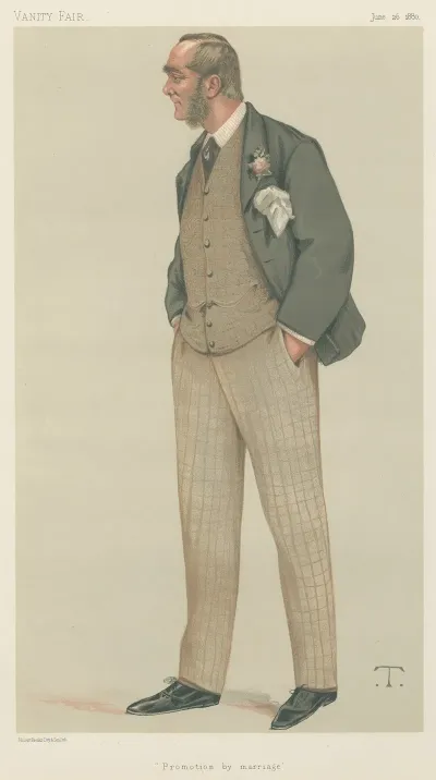 Politicians Vanity Fair Promotion By Marriage The Rt Hon Sir Augustus Berkley Paget 26 June 1880