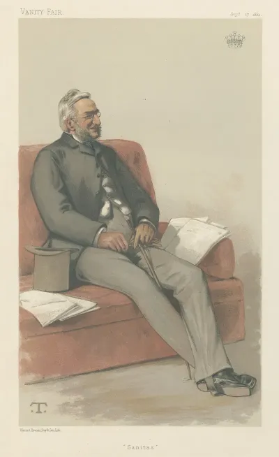 Politicians Vanity Fair Sanitas The Earl Fortescue September 17 1881