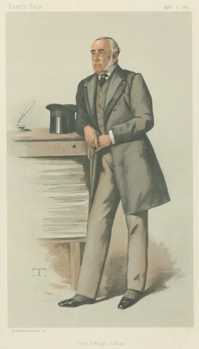 Politicians Vanity Fair The Foreign Office Sir Julian Pauncefote 7 April 1883