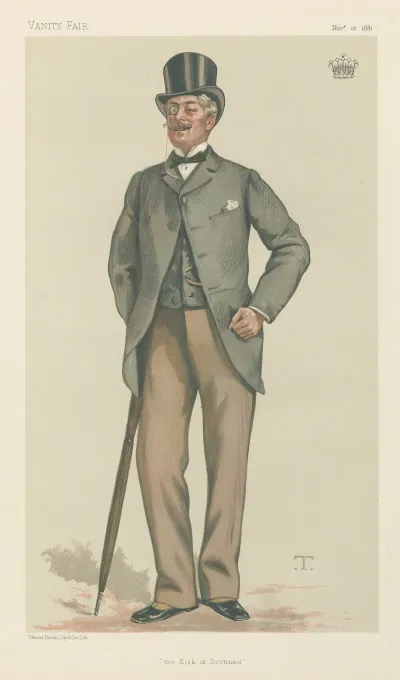 Politicians Vanity Fair The Kirk Of Scotland The Earl Of Rosslyn 12 November 1881