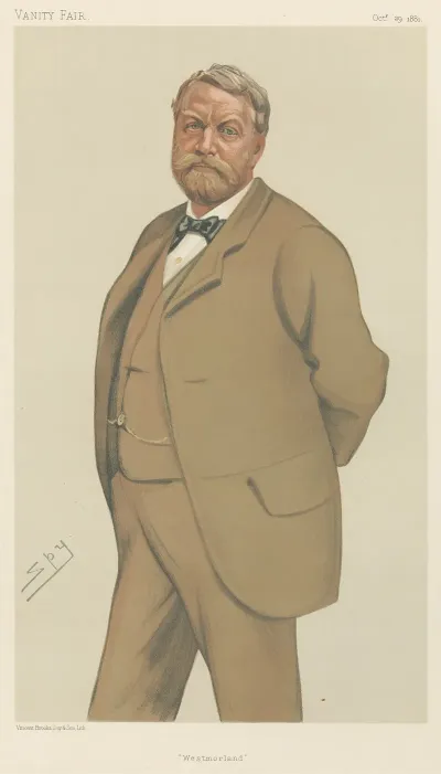 Politicians Westmoreland The Hon William Lowther 29 October 1881