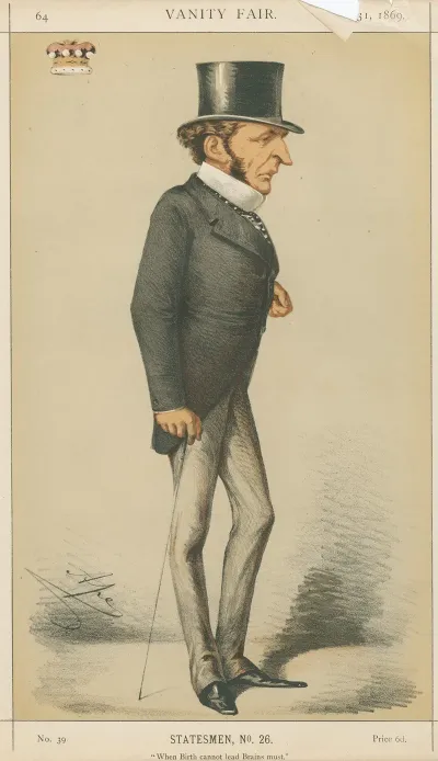 Politicians When Birth Cannot Lead Brains Must Lord Cairns July 31 1869