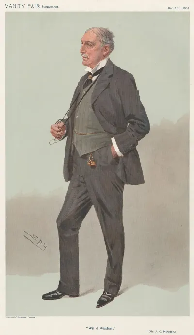 Politicians Wit And Wisdom Mr A C Plowden 16 December 1908