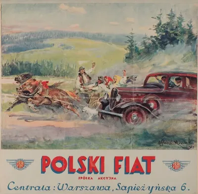 Polski Fiat Spolka Akcyjna Centrala Warszawa Sapiezynska 6