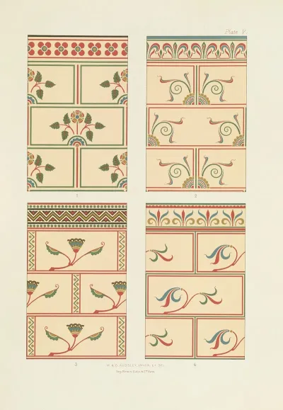Polychromatic Decoration As Applied To Buildings In The Mediaeval Styles Pl 05