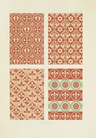 Polychromatic Decoration As Applied To Buildings In The Mediaeval Styles Pl 07