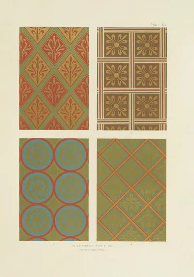 Polychromatic Decoration As Applied To Buildings In The Mediaeval Styles Pl 13