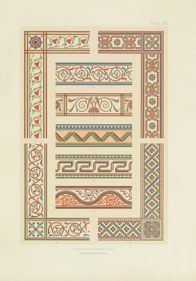 Polychromatic Decoration As Applied To Buildings In The Mediaeval Styles Pl 16