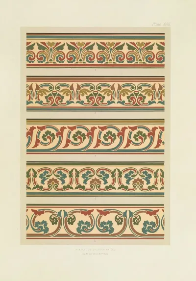 Polychromatic Decoration As Applied To Buildings In The Mediaeval Styles Pl 18