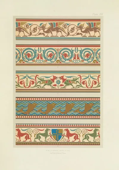 Polychromatic Decoration As Applied To Buildings In The Mediaeval Styles Pl 19