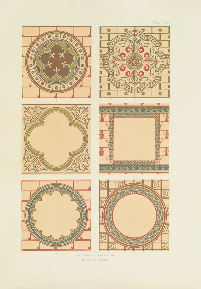 Polychromatic Decoration As Applied To Buildings In The Mediaeval Styles Pl 21