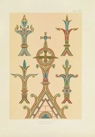 Polychromatic Decoration As Applied To Buildings In The Mediaeval Styles Pl 27