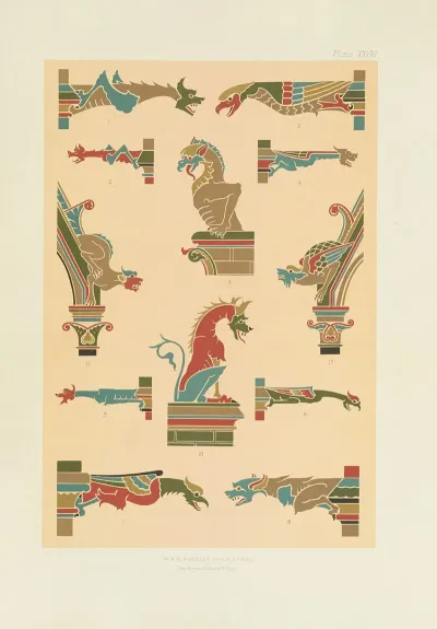 Polychromatic Decoration As Applied To Buildings In The Mediaeval Styles Pl 28