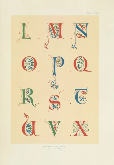 Polychromatic Decoration As Applied To Buildings In The Mediaeval Styles Pl 34