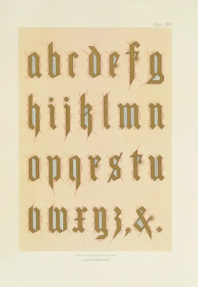 Polychromatic Decoration As Applied To Buildings In The Mediaeval Styles Pl 35
