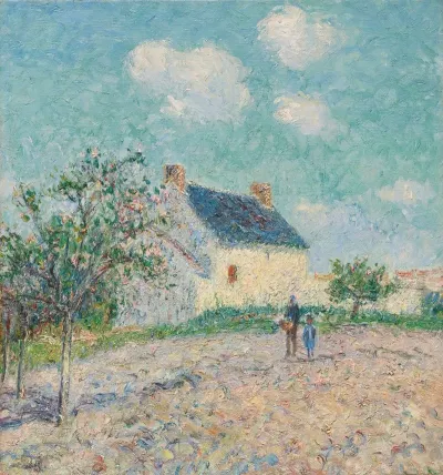 Pommiers En Fleur