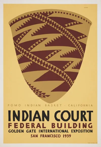 Pomo Indian Basket California