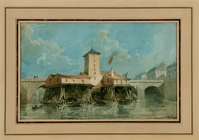 Pompe Notre Dame En 1849