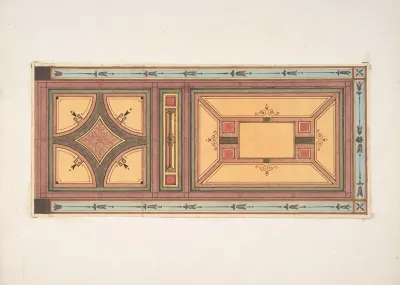 Pompeiian Design For Paneling