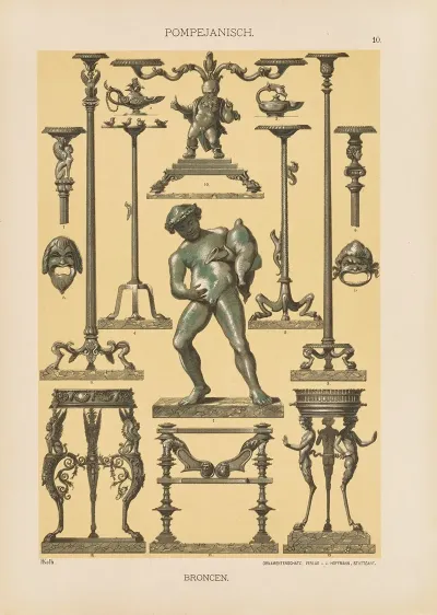 Pompejanisch Bronzen