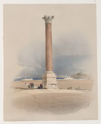 Pompeys Pillar Alexandria