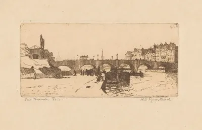 Pont De La Tournelle In Parijs 2