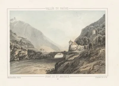 Pont De St Maurice