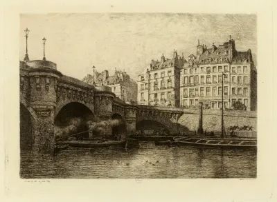 Pont Neuf Et Quai Conti