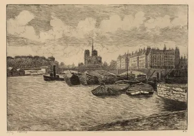Pont Sully Abside De Notre Dame