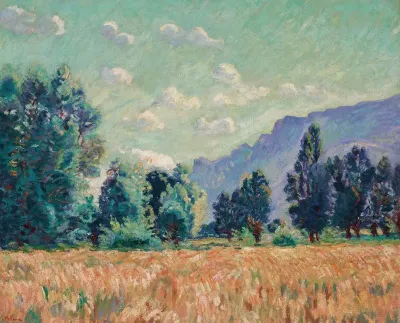 Pontcharra Vallee De Lisere Le Mont Granier Dans Le Fond