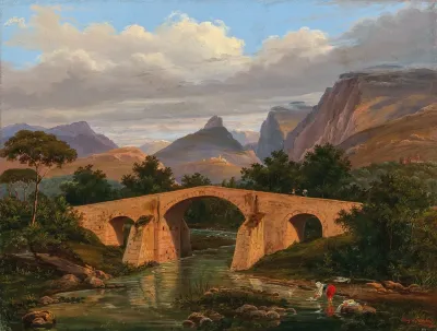 Ponte Di Battipaglia Tra Salerno E Presso R Di Napoli