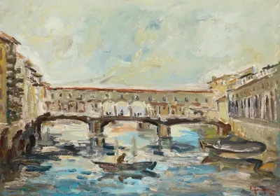 Ponte Vecchio In Florence