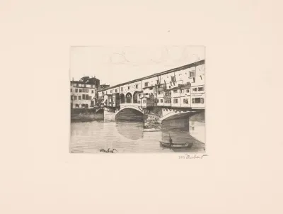 Ponte Vecchio Over The Arno 2