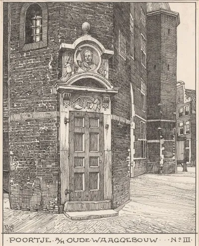 Poortje Aan Het Oude Waaggebouw