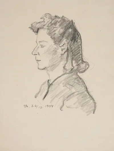 Popiersie Mlodej Kobiety