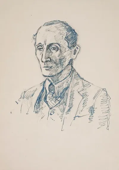 Popiersie Szczuplego Mezczyzny