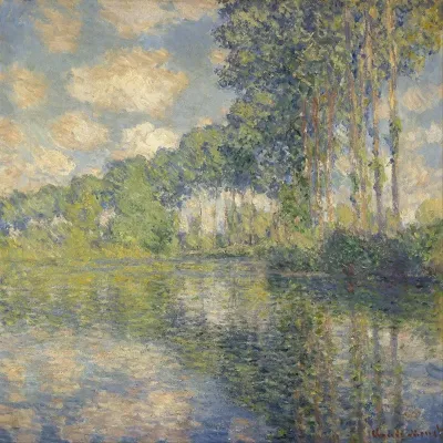 Poplars On The Epte
