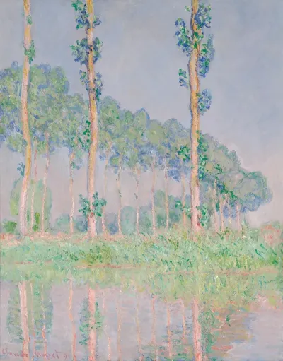 Poplars Pink Effect