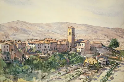 Poppi In The Casentino Tuscany