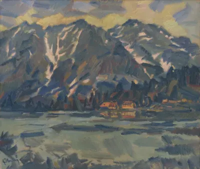 Popradske Pleso Lake