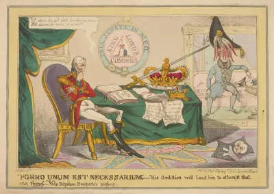 Porro Unum Est Necessarium His Ambition Will Lead Him To Attempt That One Thing Vide Napoleon Bonapartes Prophecy