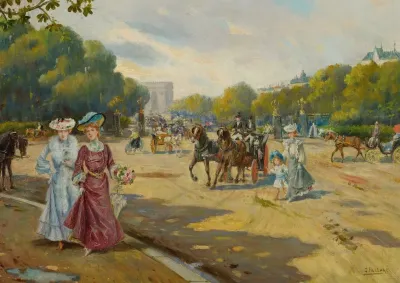 Port Dauphine Bois De Boulogne