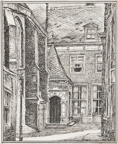 Portaal Van De Sint Gommaruskerk Te Enkhuizen