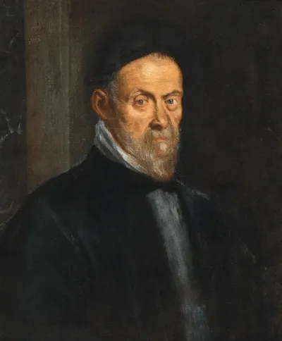 Portait Of A Bearded Man Bust Length