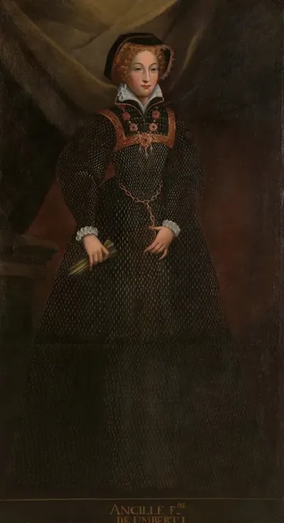 Portait Of Ancilla Wife Of Umberto I