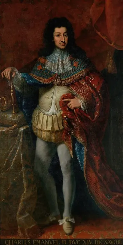 Portait Of Carlo Emanuele Ii